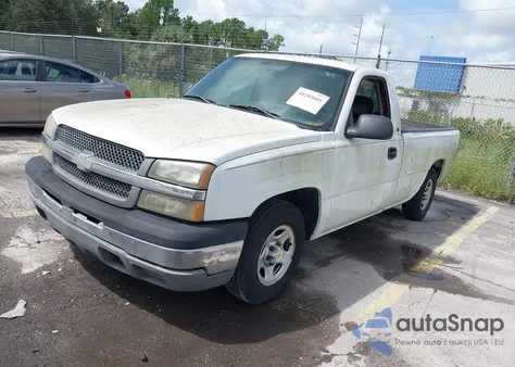 2004 Chevrolet Silverado 1500 Work Truck from USA, damaged, VIN 1GCEC14X84Z227447